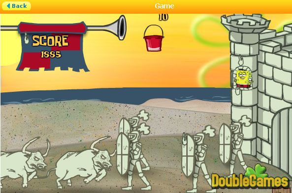 Free Download SpongeBob SquarePants: Sand Castle Hassle Screenshot 1