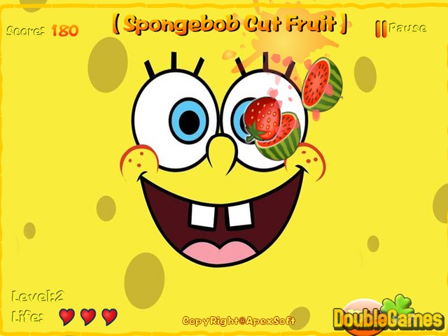 Free Download Spongebob Cut Fruit Screenshot 3