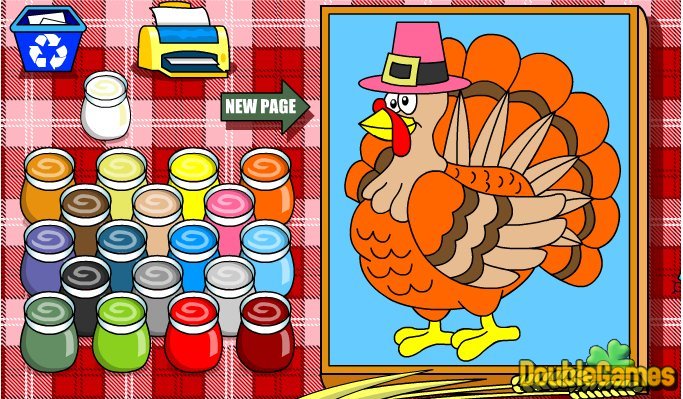Free Download Thanksgiving Coloring Screenshot 2