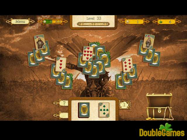 Free Download The Legend Of King Arthur Solitaire Screenshot 2