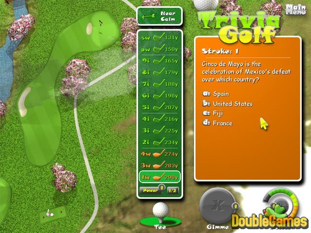 Free Download Trivia Golf Screenshot 1