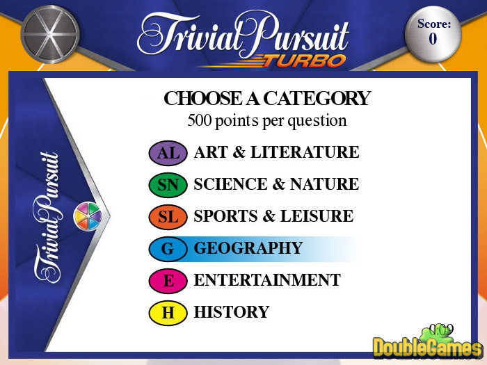 TRIVIAL PURSUIT TURBO jeu multijoueur en ligne