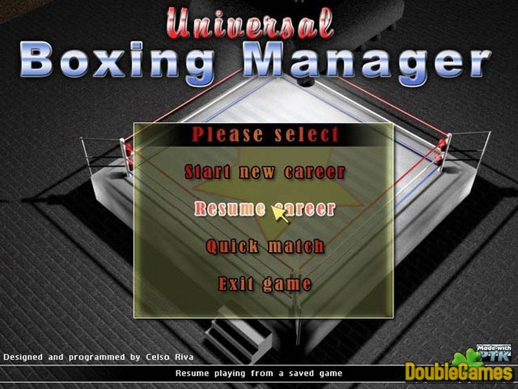 Free Download Universal Boxing Manager Screenshot 1