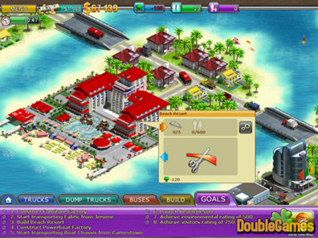 Free Download Virtual City 2: Paradise Resort Screenshot 1