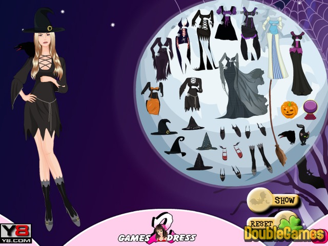 Free Download Witch Hallows Dress Up Screenshot 1